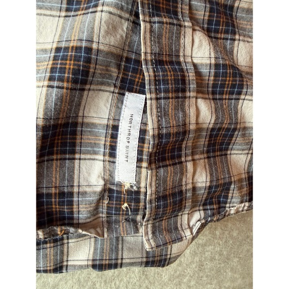 Goodfellow & Co Old Navy Pearl Snap Mossimo Mens Plaid Button Down Shirts Med Sm - Picture 5 of 15